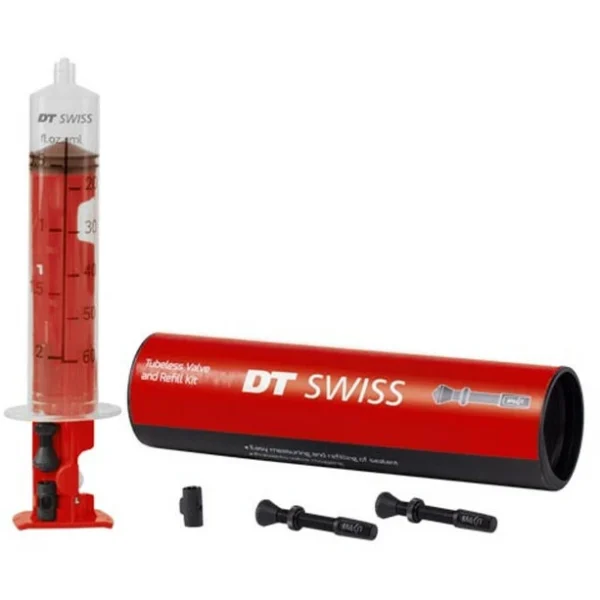 Dt-swiss DT Swiss Tubeless Kit Valve Et Remplissage 35mm exclusivement disponibles 1