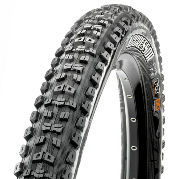 grand choix Maxxis Aggressor Pneu Pliable 27.5×2.50″ DD TR, Noir 1