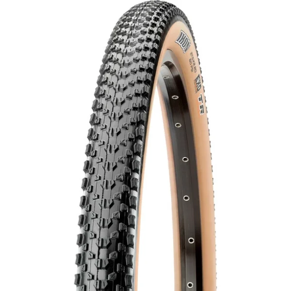 Meilleur Prix Garanti Maxxis Ikon Pneu Pliable 29×2.20″ Dual EXO TR Tanwall, Noir/beige 1