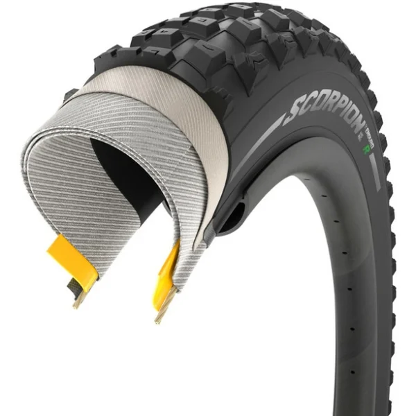 Vente Pirellipirelli-scorpion Pirelli Scorpion Enduro R Pneu Pliable 29×2.40″, Noir 1