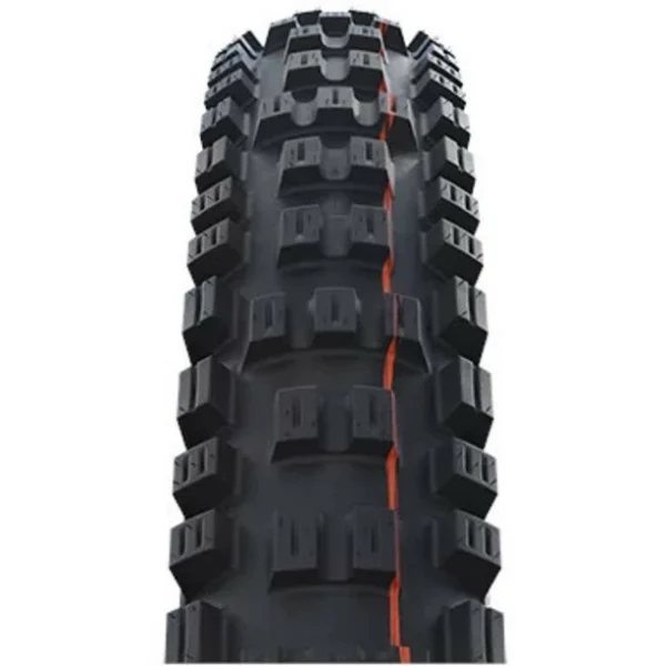 mode pas cher SCHWALBE Eddy Current Front Super Trail Evolution Pneu Pliable 27.5×2.80″ TLE E-50 Addix Soft, Noir 1